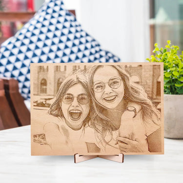 Nuotrauka ant medžio A4 (21 x 30 cm) 