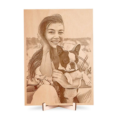 Nuotrauka ant medžio A4 (21 x 30 cm) 