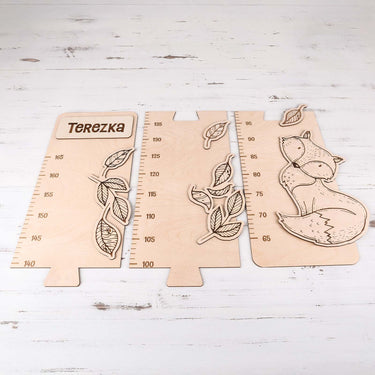 Vaikų sieninis matuoklis – Lapė