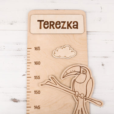 Vaikų sieninis matuoklis – Zoo