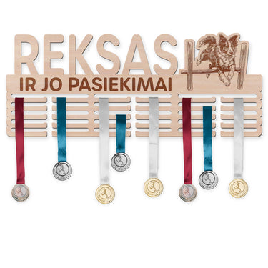 Medalių kabykla - Agility 