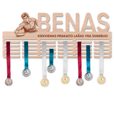 Medalių pakaba - Stalo tenisas, vyras 