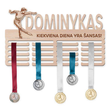 Medalių kabykla - Dailusis čiuožimas, vyras 
