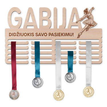 Medalių laikiklis - Dailusis čiuožimas, moteris 