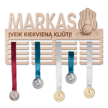 Medalių kabykla - Kėgliai 