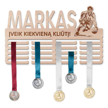 Medalių pakaba - Krepšinis, vyras 