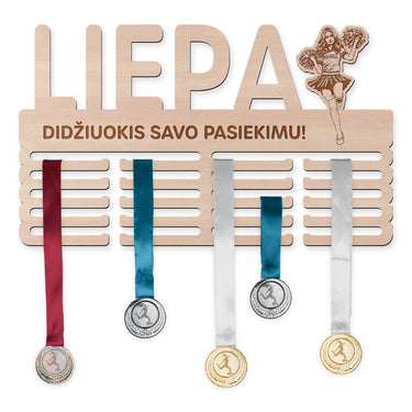 Medalių kabykla - Šokėja su pomponais 