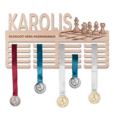 Medalių laikiklis - Šachmatai 