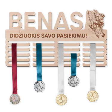 Medalių kabykla - Alpinizmas, vyras 