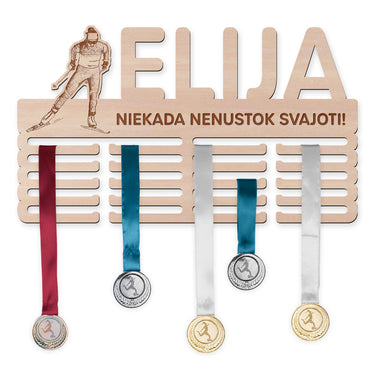 Medalių laikiklis - Slidinėjimas, moteris 