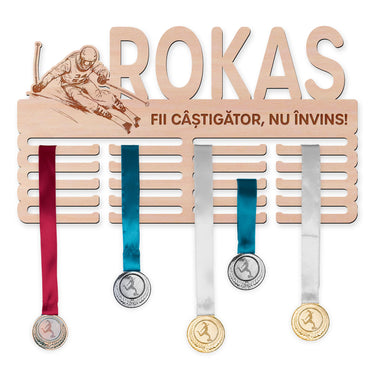 Medalių pakaba - Slidinėjimas, vyras 