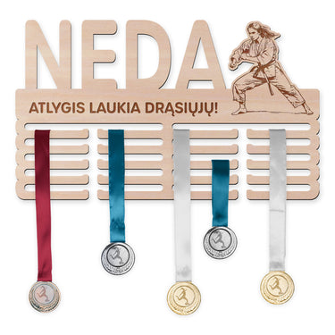 Medalių kabykla - Dziudo, moteris 
