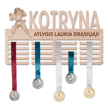 Medalių laikiklis - Karate, moteris 