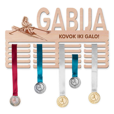 Medalių laikiklis - Irklavimas, moteris 
