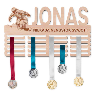 Medalių kabykla - Snieglenčių sportas, vyras 