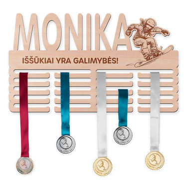 Medalių kabykla - Snieglenčių sportas, moteris 