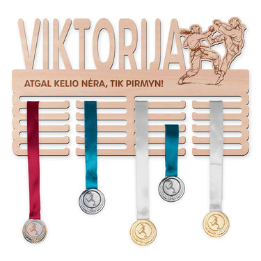 Medalių laikiklis - Taekwondo, moteris 