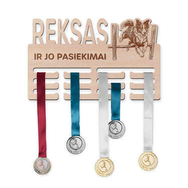 Medalių kabykla - Agility 