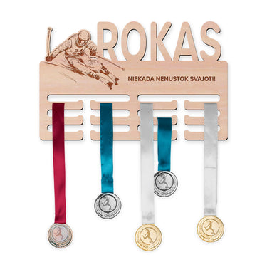 Medalių pakaba - Slidinėjimas, vyras 