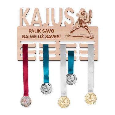 Medalių laikiklis - Tenisas, vyras 