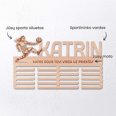 Medalių laikiklis - Golfas, vyras 