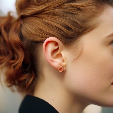 Mediniai auskarai HOORAY Cidro 