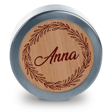 Bambukinis termosas su savo vardu 450 ml 